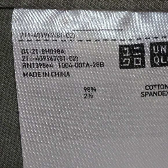 Tomas Maier Uniqlo Cotton Utility Jacket Women Drawstring Waist Olive XS